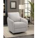 Morrow Stella Silver Single Power Swivel Chair with Power Footrest