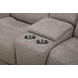 Penfield Frappe Zero Gravity Power Reclining Console Loveseat With Heat And Massage