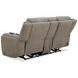 Penfield Frappe Zero Gravity Power Reclining Console Loveseat With Heat And Massage