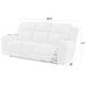 Penfield Frappe Zero Gravity Power Reclining Sofa With Heat And Massage