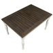 Joanna Brown and Cream 42" Rectangular Kids Dining Table