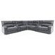 Polaris Bizmark Grey 7 Piece Modular Power Reclining Sectional