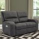 Polaris Slate Performance Fabric Power Reclining Loveseat