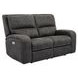 Polaris Slate Performance Fabric Power Reclining Loveseat