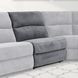 Polaris Bizmark Grey 7 Piece Modular Power Reclining Sectional