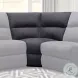 Polaris Slate Performance Fabric Sectional