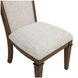 Mariana Gray and Vintage Mocha Upholstered Side Chair Set of 2