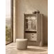 Loggia Aria 2 Door Bar Cabinet with LED