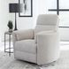 Radius Angora Linen Manual Swivel Recliner