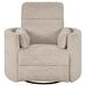 Radius Burlap Manual Swivel Recliner