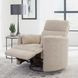 Radius Burlap Manual Swivel Recliner