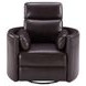 Radius Florence Brown Cordless Swivel Glider Power Recliner