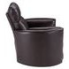 Radius Florence Brown Cordless Swivel Glider Power Recliner