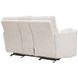 Radius Mega Ivory Glider Power Reclining Console Loveseat