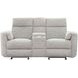 Radius Mineral Power Glider Reclining Console Loveseat