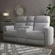 Radius Mineral Power Glider Reclining Console Loveseat