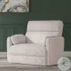 Arc Mega Ivory Power Glider Recliner