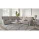 Richland Bristol Grey 7 Piece Modular Power Reclining Sectional With Adjustable Power Headrests