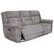 Richland Bristol Grey Power Reclining Sofa With Power Headrest