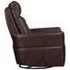 Remmington Auburn Leather Swivel Glider Power Recliner