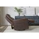 Remmington Auburn Leather Swivel Glider Power Recliner