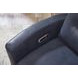 Remmington Vintage Navy Leather Swivel Glider Power Recliner