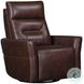 Rhettmere Auburn Leather Swivel Glider Power Recliner