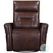 Rhettmere Auburn Leather Swivel Glider Power Recliner
