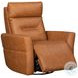 Rhettmere Vintage Caramel Leather Swivel Glider Power Recliner