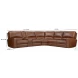 Rockford Verona Saddle Modular Power Reclining Sectional
