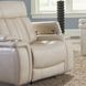 Royce Fantom Ivory Power Recliner with Power Headrest