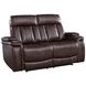 Royce Fantom Brown Power Reclining Loveseat with Power Headrest