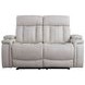 Royce Fantom Ivory Power Reclining Loveseat with Power Headrest