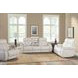 Royce Fantom Ivory Power Reclining Loveseat with Power Headrest