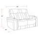 Royce Midnight Power Reclining Loveseat