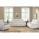 Royce Fantom Ivory Power Reclining Sofa with Drop Down Console and Power Headrest