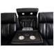 Royce Midnight Power Reclining Sofa with Drop Down Console Table