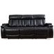 Royce Midnight Power Reclining Sofa with Drop Down Console Table