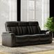 Royce Midnight Power Reclining Sofa with Drop Down Console Table
