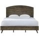 Rex Walnut King Panel Bed