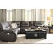 Spartacus Haze 6 Piece Performance Fabric Power Reclining Sectional