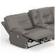 Spartacus Haze Performance Fabric 7 Piece Modular Power Reclining Sectional