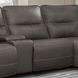 Spartacus Haze Performance Fabric 7 Piece Modular Power Reclining Sectional