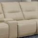 Spartacus Oyster Performance Fabric 7 Piece Modular Power Reclining Sectional