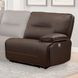 Spartacus Chocolate Performance Fabric 7 Piece Modular Power Reclining Sectional