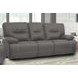 Spartacus Haze Dual Power Reclining Sofa with Power Headrest