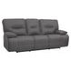 Spartacus Haze Dual Power Reclining Sofa with Power Headrest
