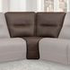 Spartacus Chocolate Performance Fabric 7 Piece Modular Power Reclining Sectional