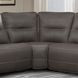 Spartacus Haze Performance Fabric 7 Piece Modular Power Reclining Sectional