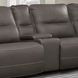 Spartacus Haze Performance Fabric 7 Piece Modular Power Reclining Sectional